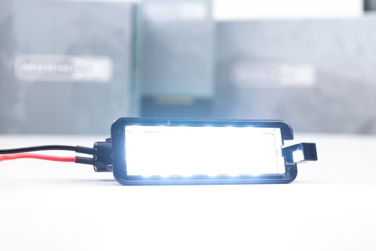 XB LED License Plate Light: Dodge Charger (15-18) - DRL & Signals (Image 2 of 3)