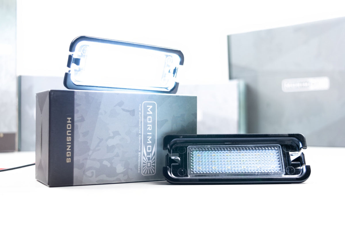 XB LED License Plate Lights: Ford Mustang (15-20 / Set) - DRL & Signals (Image 2 of 6)