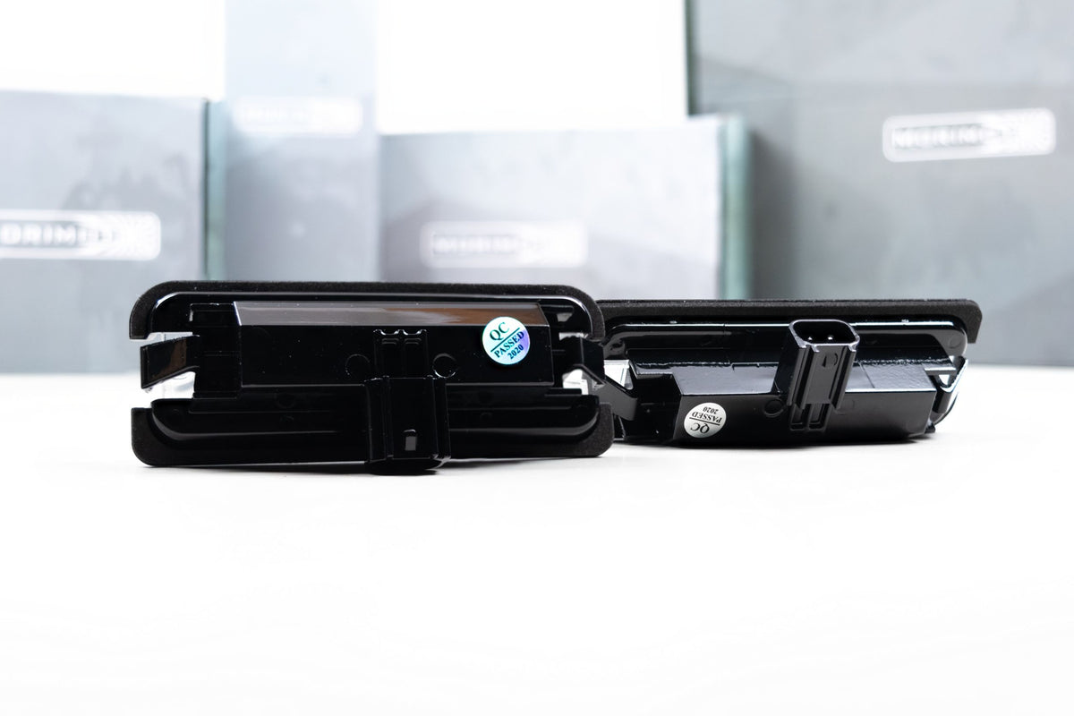 XB LED License Plate Lights: Ford Mustang (15-20 / Set) - DRL & Signals (Image 3 of 6)