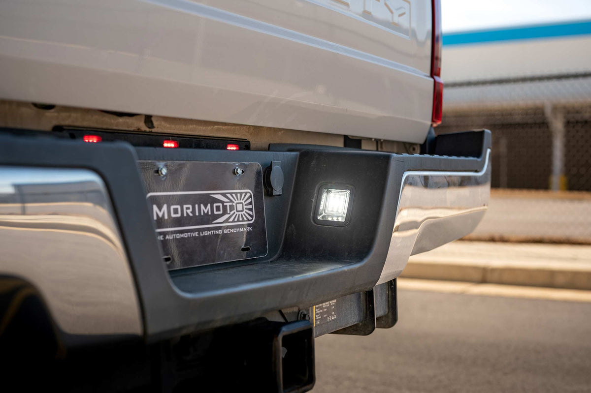 XB LED License Plate Lights: Ford Super Duty (17-22 / Set) - DRL & Signals (Image 6 of 6)