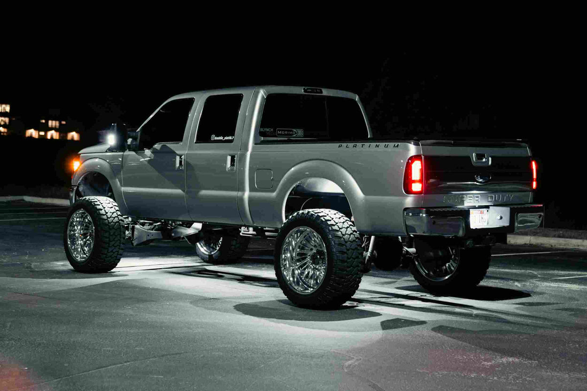 XB LED License Plate Lights: Ford Trucks (90-16 / Set) - DRL & Signals (Image 3 of 6)