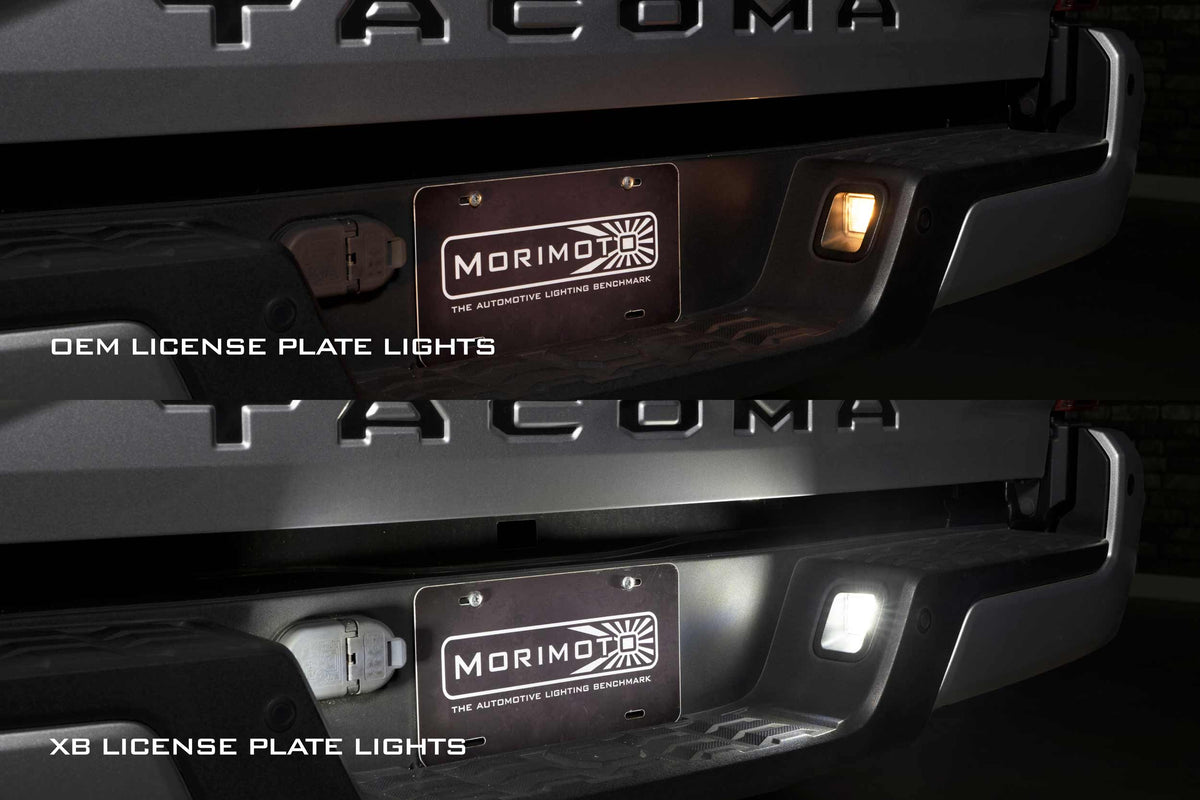 XB LED License Plate Lights: Toyota Tacoma / Tundra (Set) - DRL & Signals (Image 6 of 6)