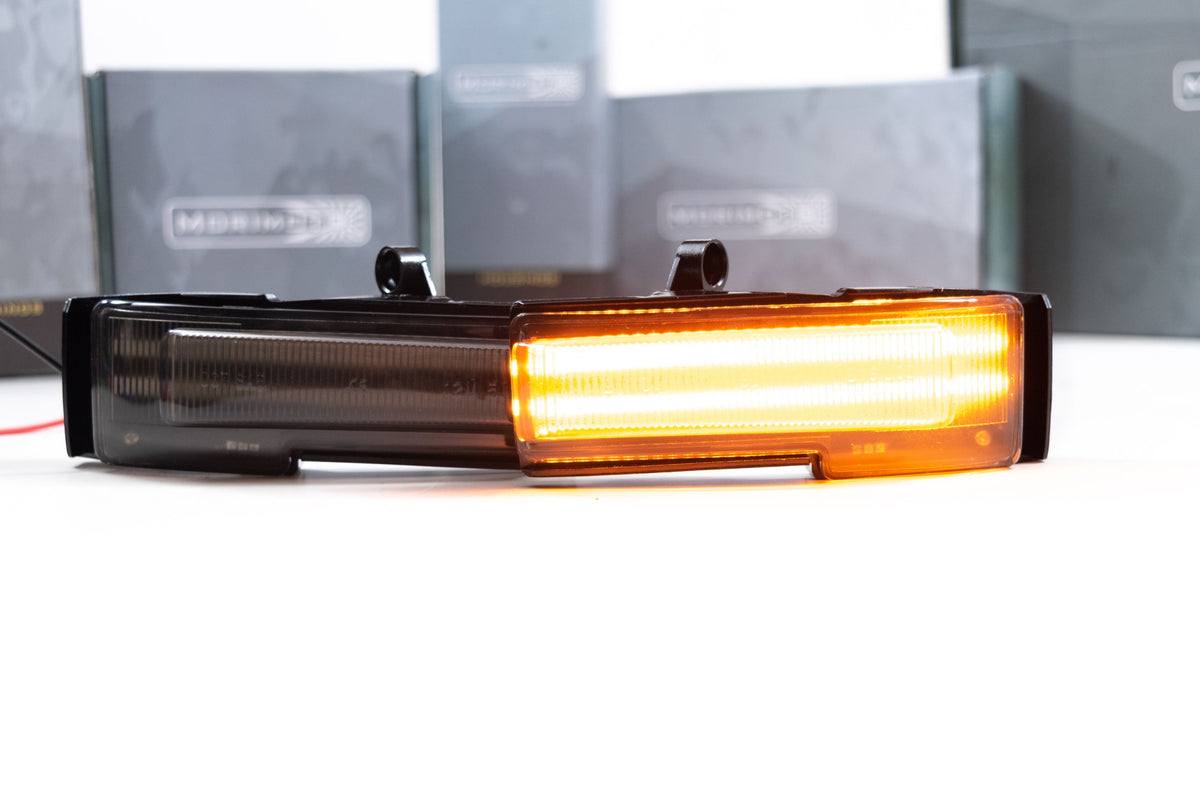 XB LED Side Mirror Lights: Ford F-150 (15-20 / Set) - DRL & Signals (Image 2 of 3)