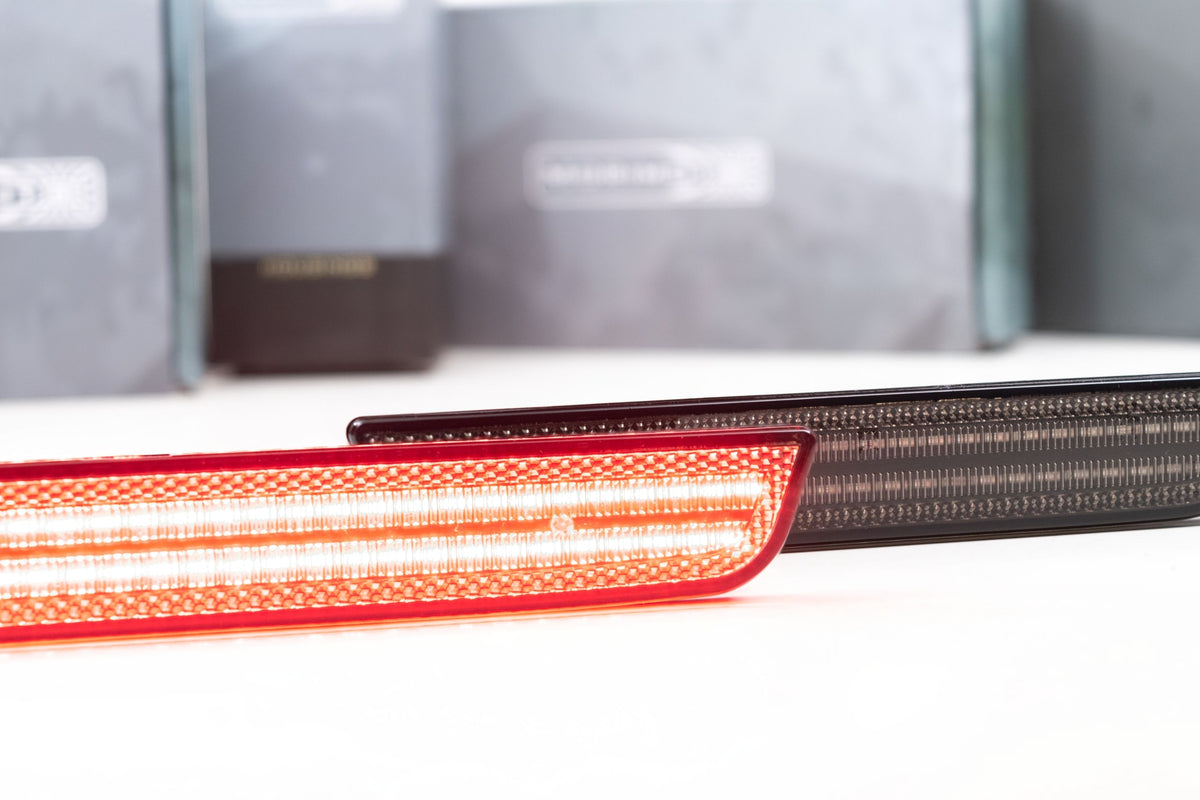 XB LED Side Markers: Ford Mustang (15-23 / Rear / Set) - DRL & Signals (Image 2 of 6)