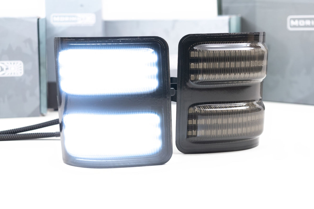 XB LED Side Mirror Lights: Ford Super Duty (11-16 / Set) - DRL & Signals (Image 2 of 6)
