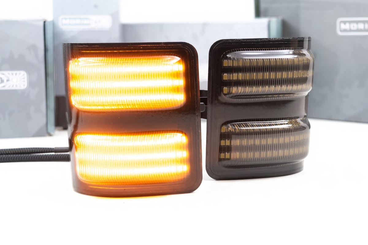 XB LED Side Mirror Lights: Ford Super Duty (11-16 / Set) - DRL & Signals (Image 3 of 6)