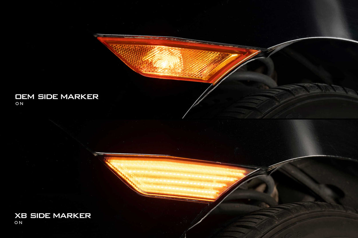 XB LED Bumper Side Markers: Honda Civic (16-21 / Set) - DRL & Signals (Image 5 of 6)
