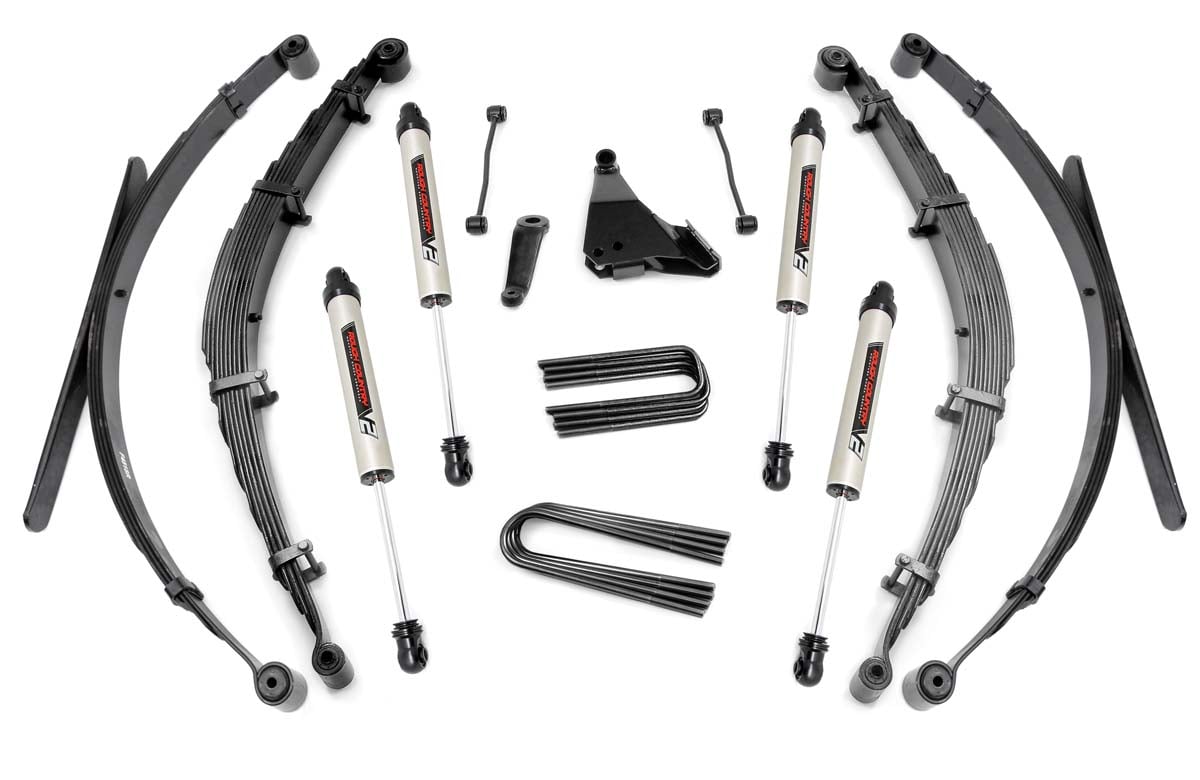 6 Inch Lift Kit | Rear Springs | V2 | Ford F-250/F-350 Super Duty 4WD (1999) - Susp Lift Kits 4wd