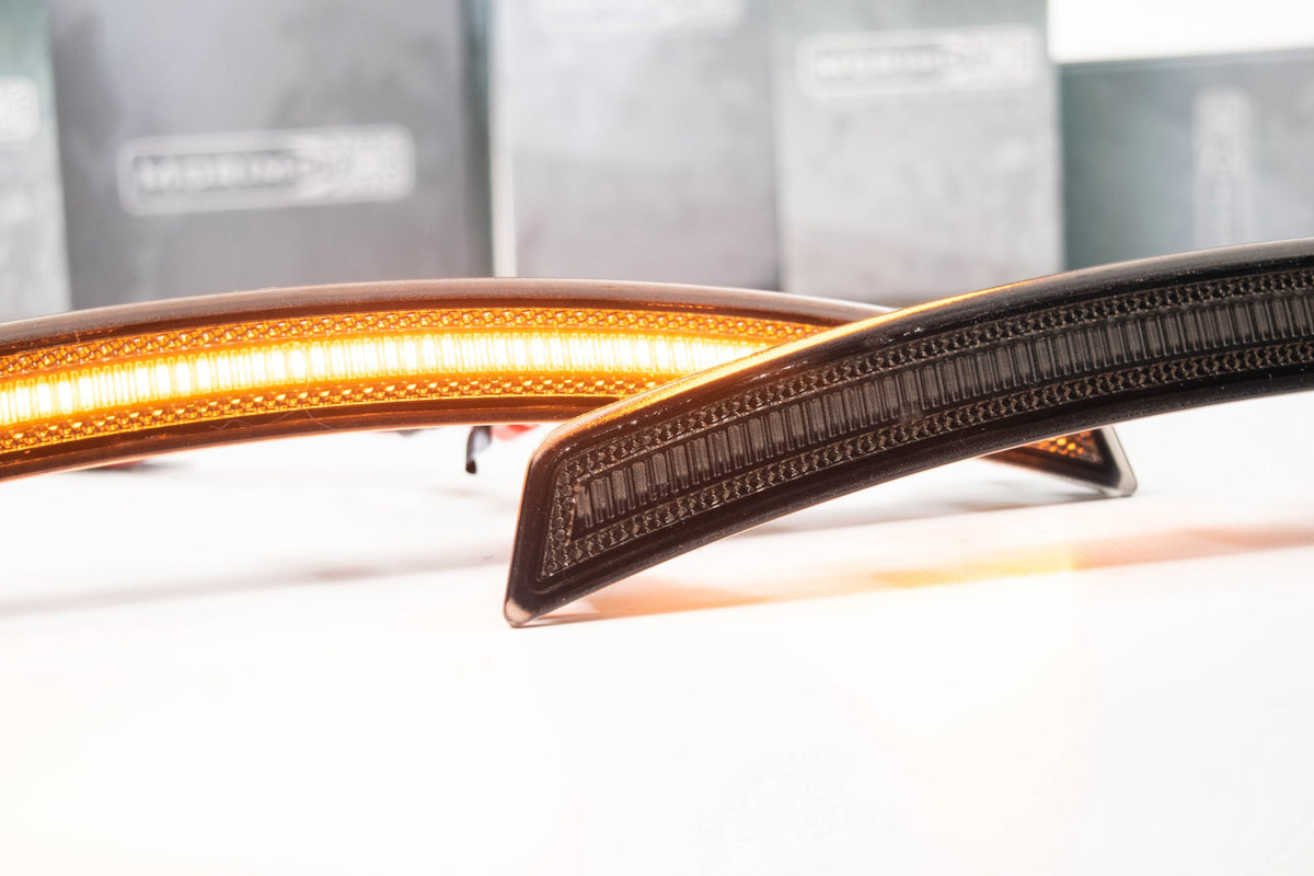 XB LED Side Markers: Corvette C7 (Front / Amber / Set) - DRL & Signals (Image 2 of 6)