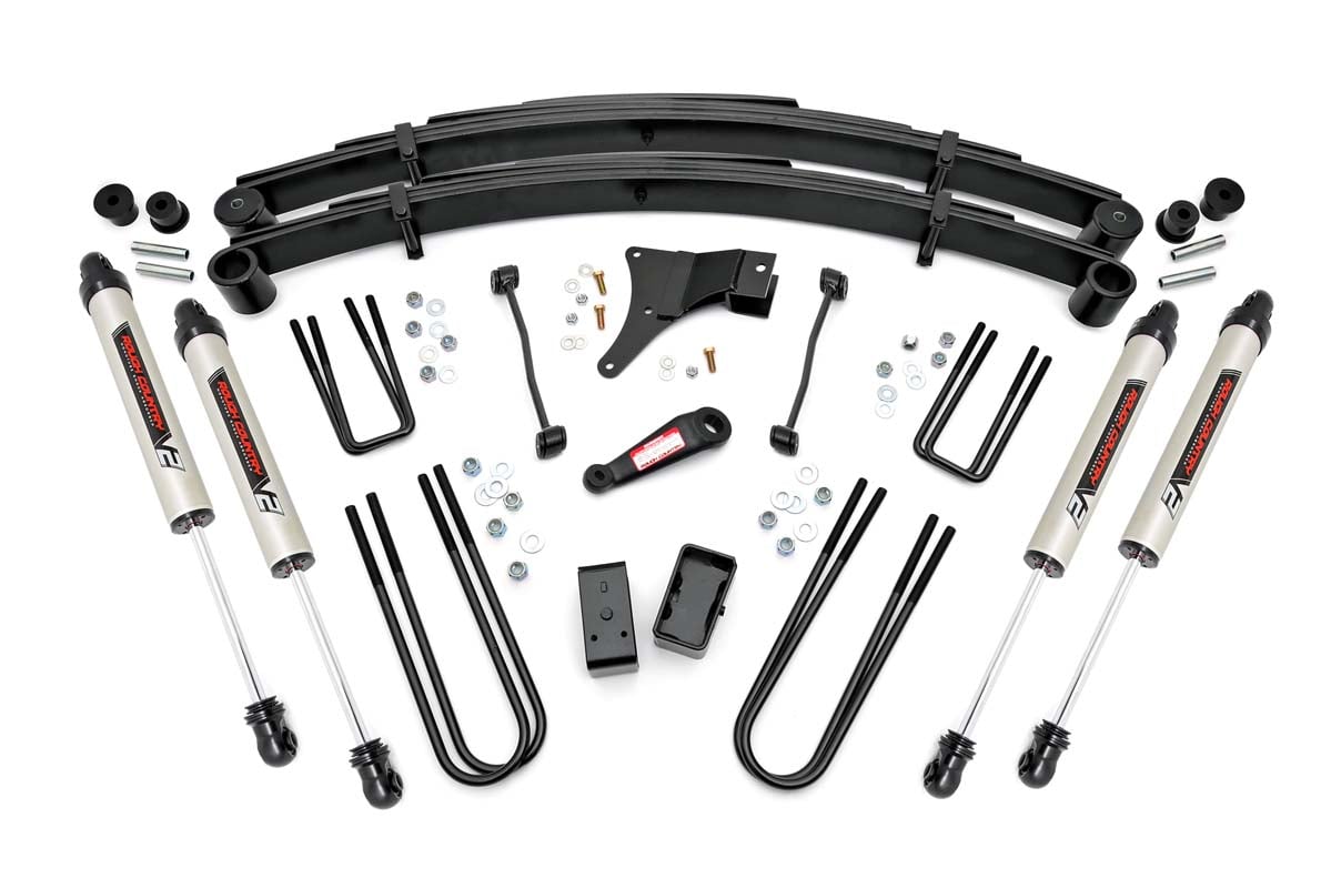 4 Inch Lift Kit | Rear Blocks | V2 | Ford F-250/F-350 Super Duty 4WD (1999) - Susp Lift Kits 4wd (Image 1 of 2)