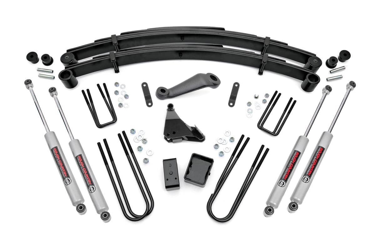 6 Inch Lift Kit | Rear Blocks | Ford F-250/F-350 Super Duty 4WD (1999-2004) - Susp Lift Kits 4wd