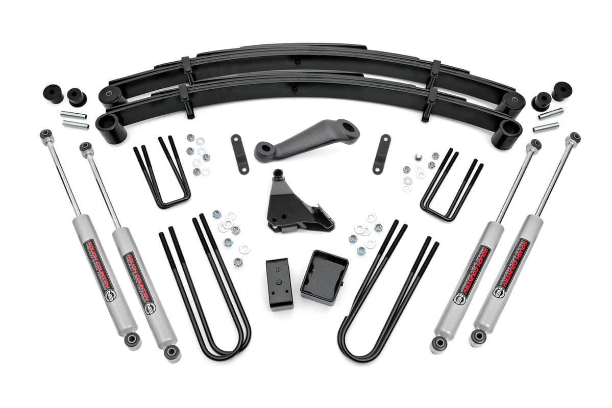 RC 6 Inch Lift Kit | Rear Blocks | Ford F-250/F-350 Super Duty 4WD (1999-2004) (manufacturer page)
