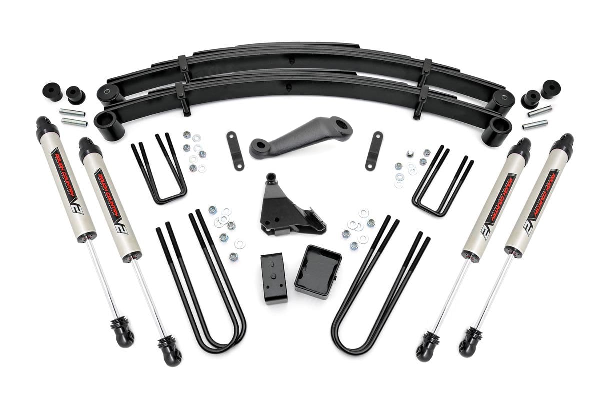 6 Inch Lift Kit | Rear Blocks | V2 | Ford F-250/F-350 Super Duty 4WD (99-04) - Susp Lift Kits 4wd