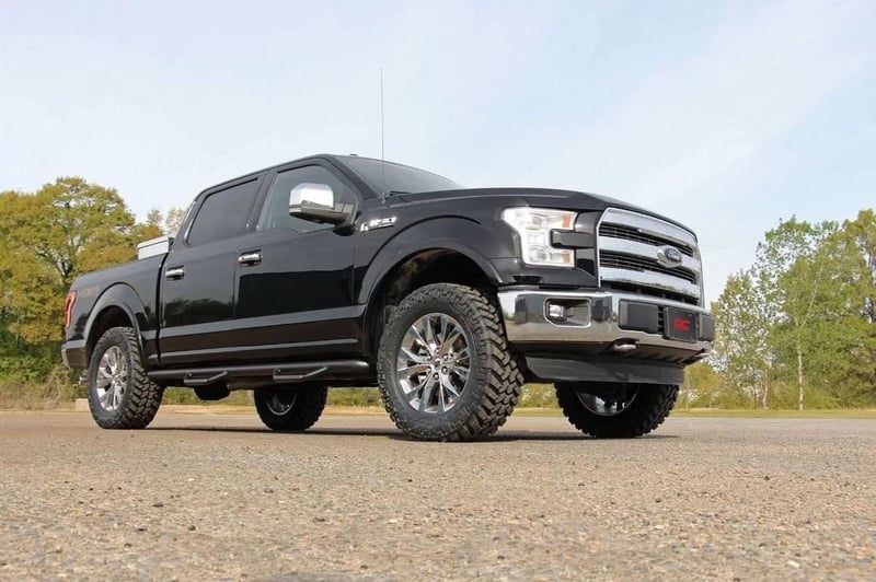 RC 2 Inch Leveling Kit | Red | Ford F-150 (14-26)/Raptor (19-20) (manufacturer page)