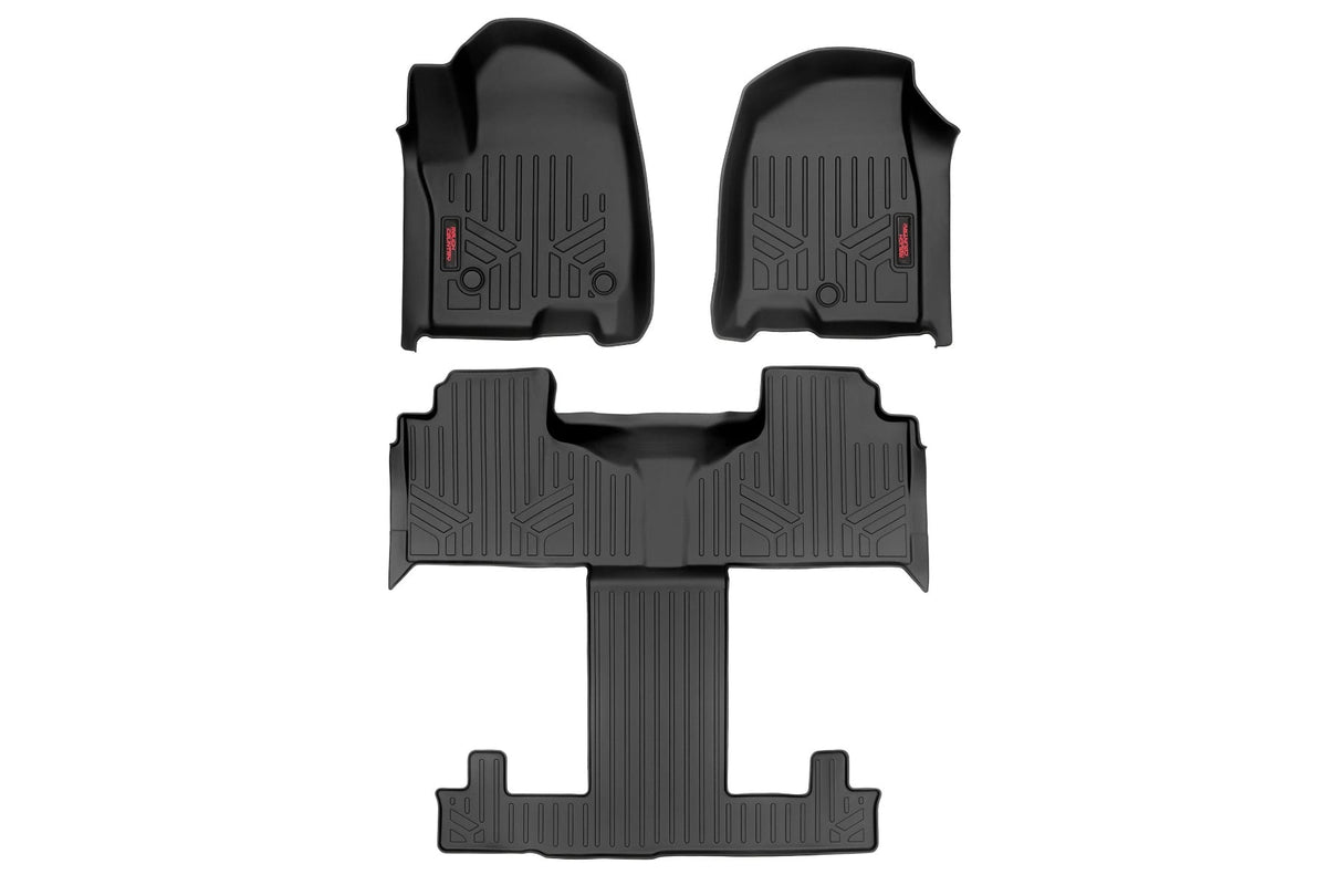 Floor Mats | FR & RR | FR/RR Bucket | Chevy/GMC Tahoe/Yukon 2WD/4WD (21-26) - Interior & Mats (Image 1 of 6)