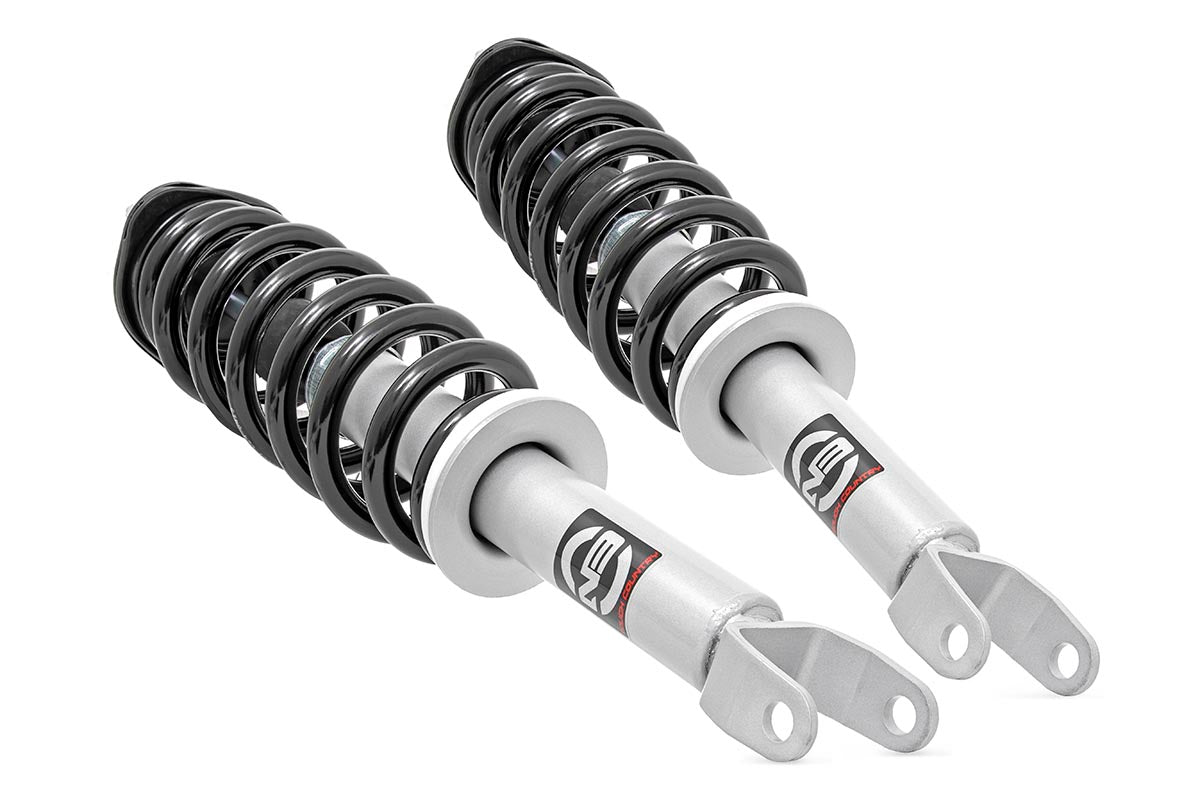 Rough Country 501025 N3 Leveling Struts | 2.5 Inch | Loaded Strut | Ram 1500 4WD (2010-2011) - Image 1