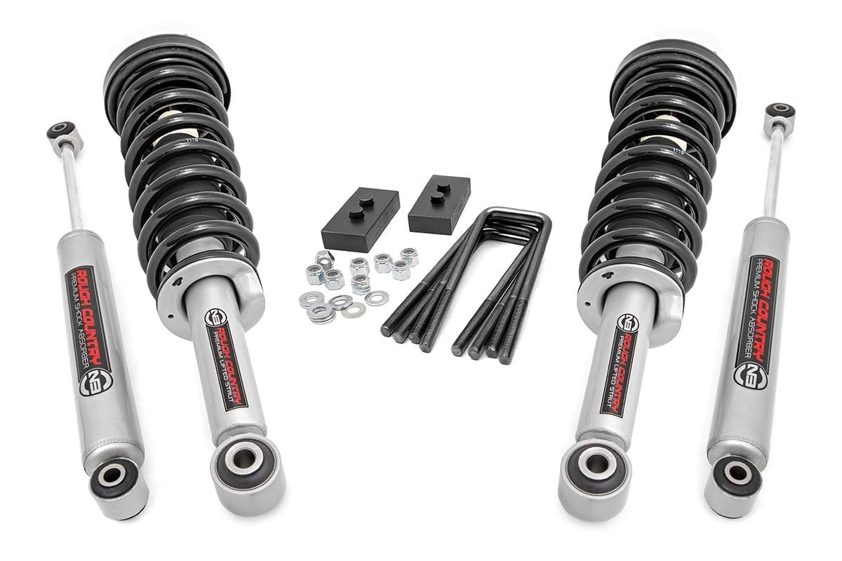 RC 2 Inch Lift Kit | N3 Struts/N3 | Ford F-150 4WD (2009-2013) (manufacturer page)
