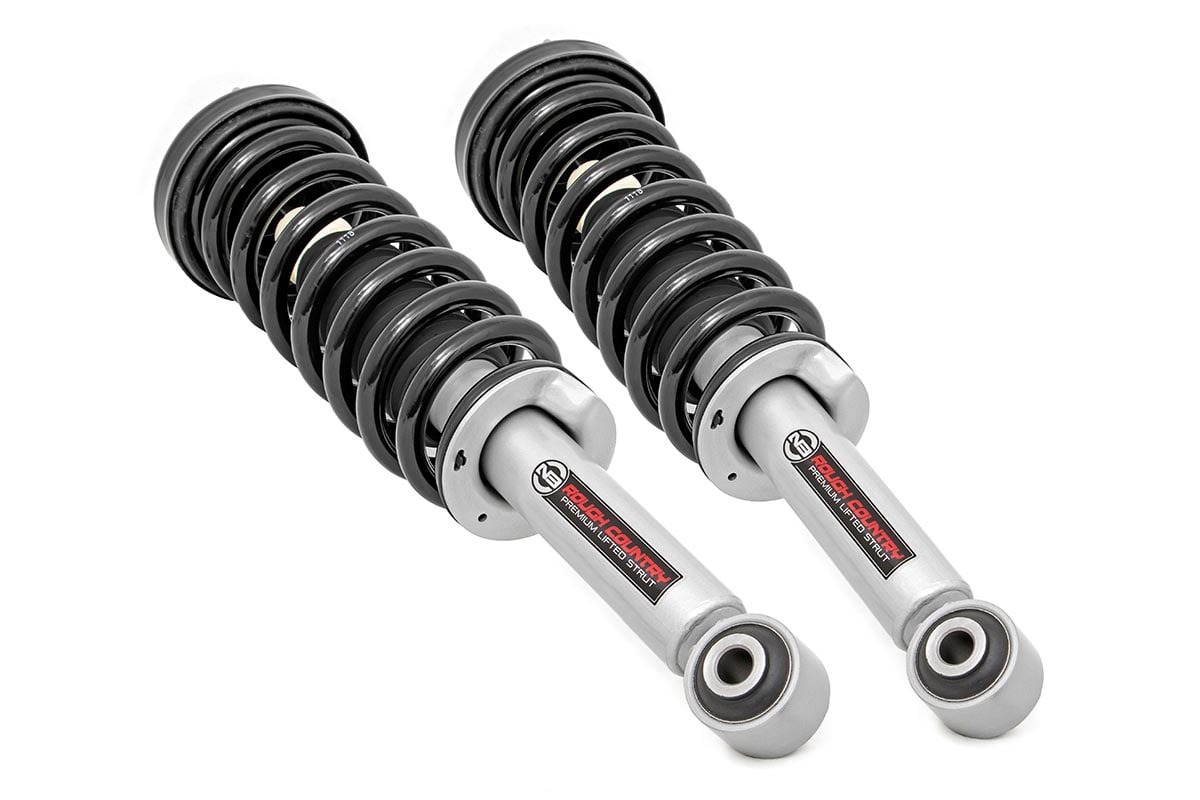 Rough Country 501070 Loaded Strut Pair | 3 Inch | Ford F-150 4WD (2009-2013) - Image 1