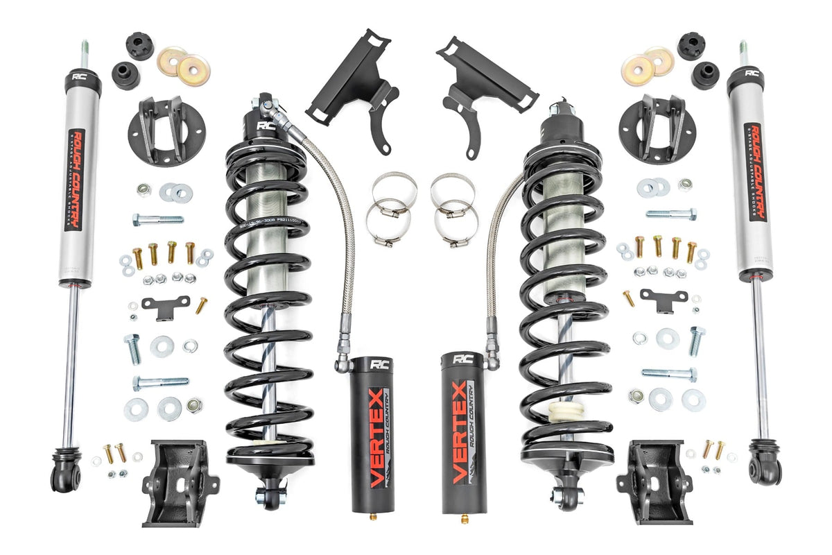 3 Inch Coilover Conversion Upgrade Kit | Diesel | Ford F-250/F-350 Super Duty (05-22) - Vertex Kits (Image 1 of 5)