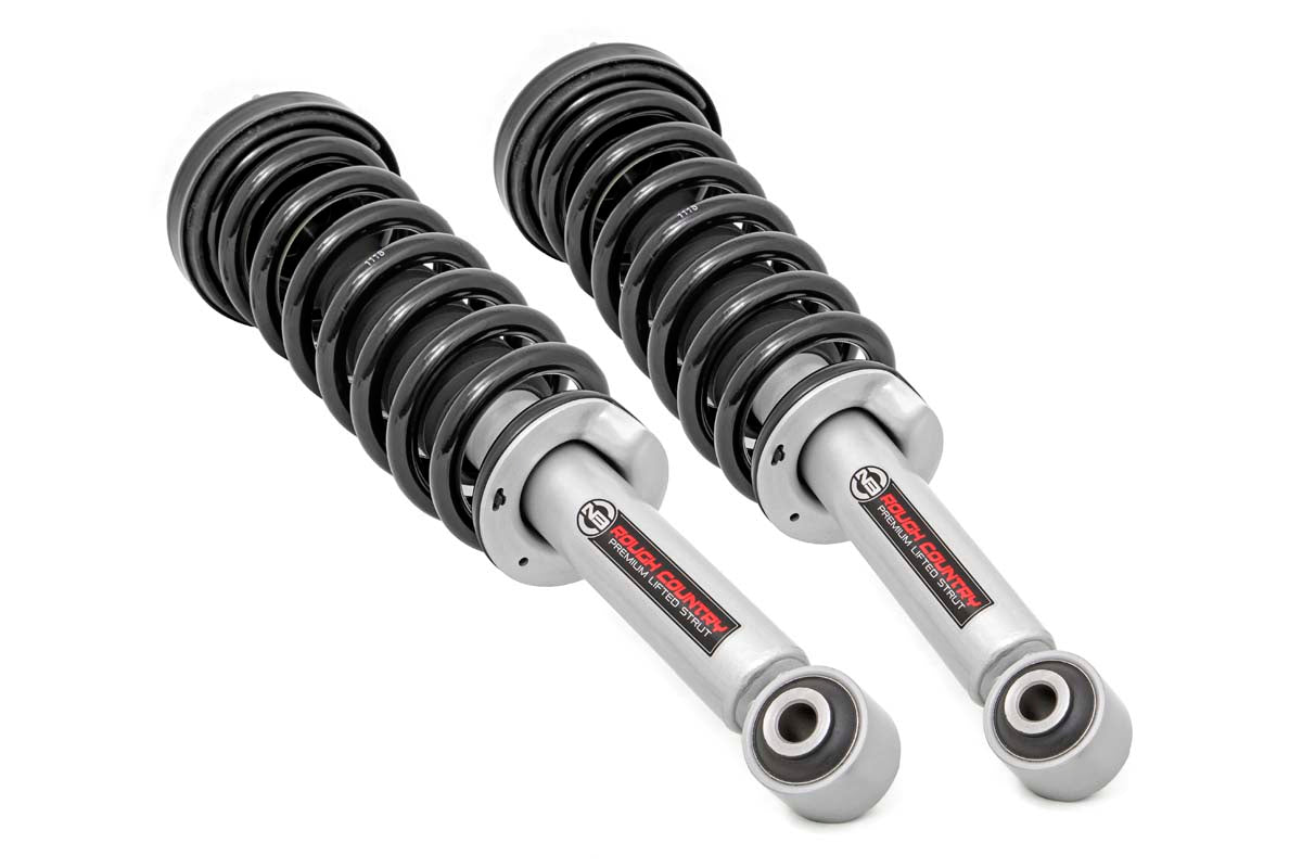 Rough Country 501058 Loaded Strut Pair | 6 Inch | Nissan Frontier 4WD (2005-2026) - Image 1