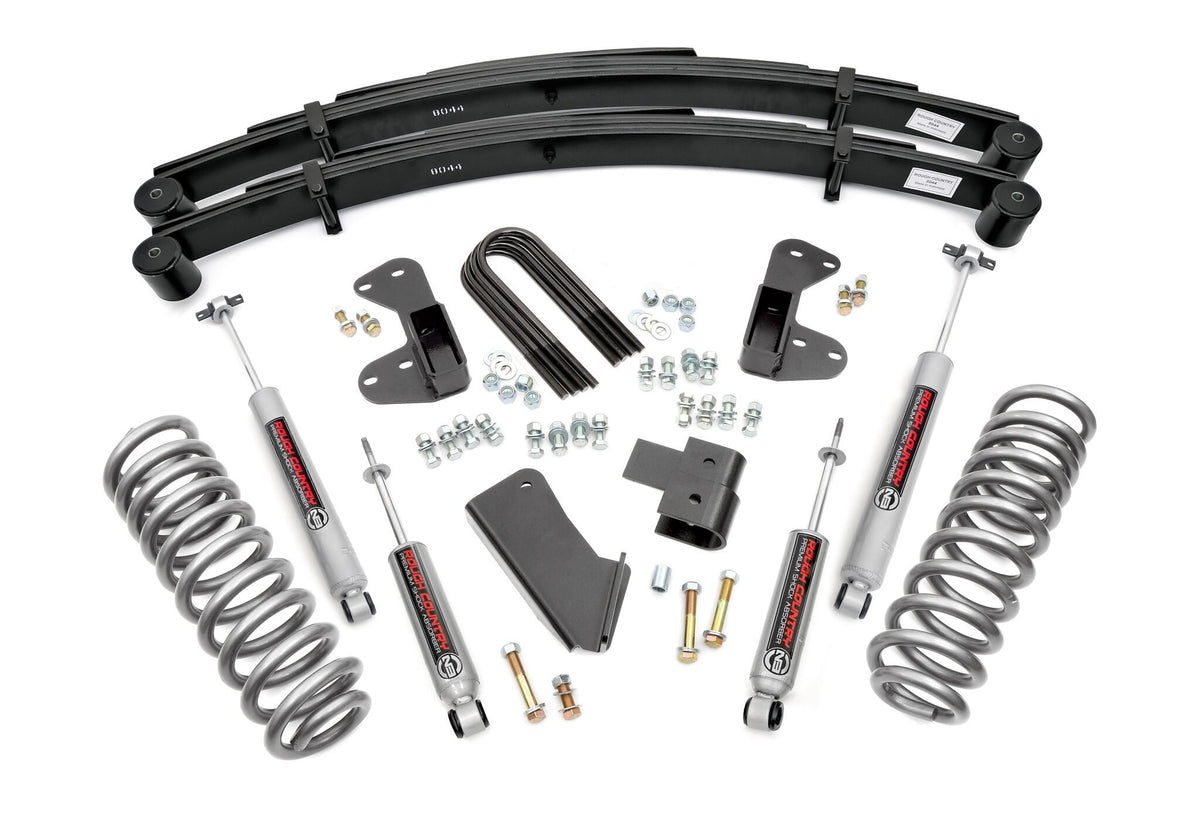 Rough Country 51030 2.5 Inch Lift Kit | Rear Springs | Ford F-150 4WD (1980-1996) - Image 1