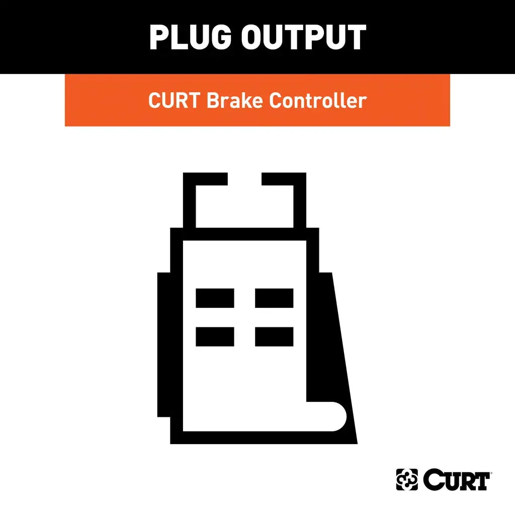 CURT 51530 Brake Controller Harness - Angle 3