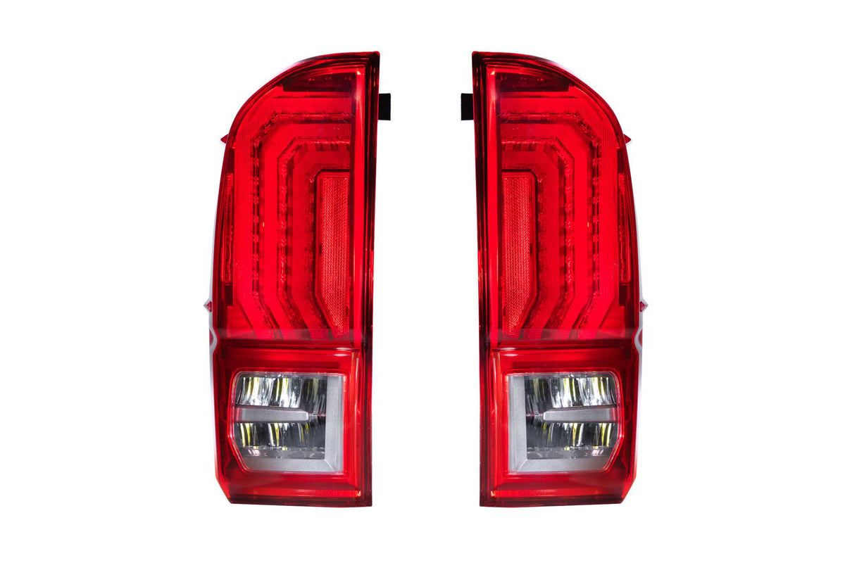 XB LED Tail Lights: Toyota Tacoma (16-23 / Red Lens / Set) - Tail Lights (Image 4 of 6)