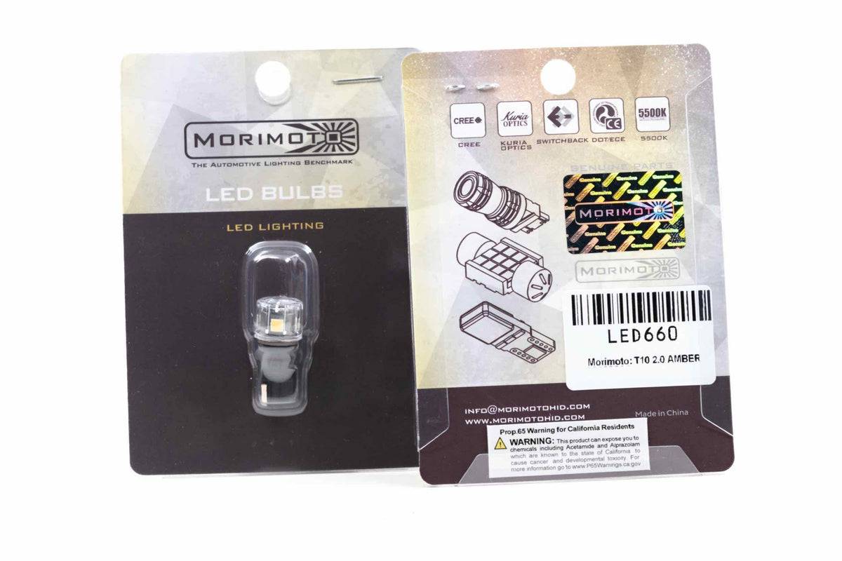 T10/194: XB LED 3.0 (Amber / Pair) - Signal/Brake/Interior (Image 3 of 6)