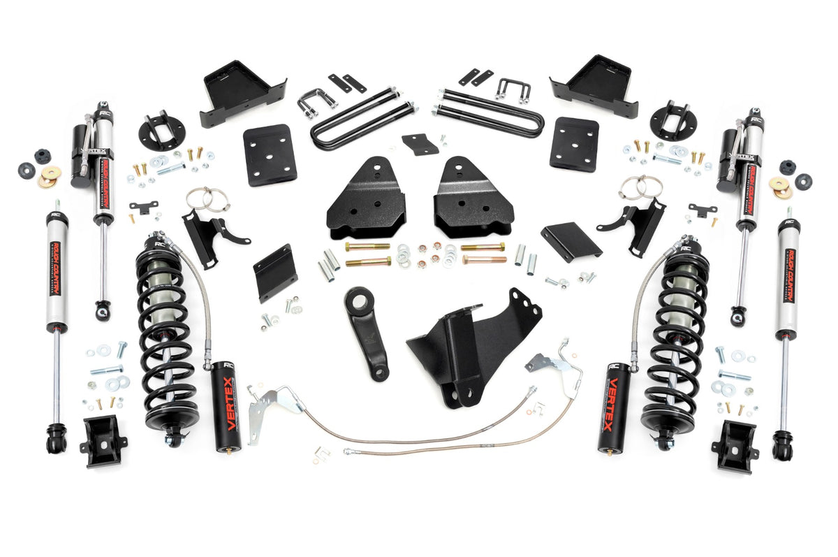 Rough Country 53359 6 Inch Lift Kit | Gas | No OVLD | C/O Vertex | Ford F-250 Super Duty (11-14) - Image 1