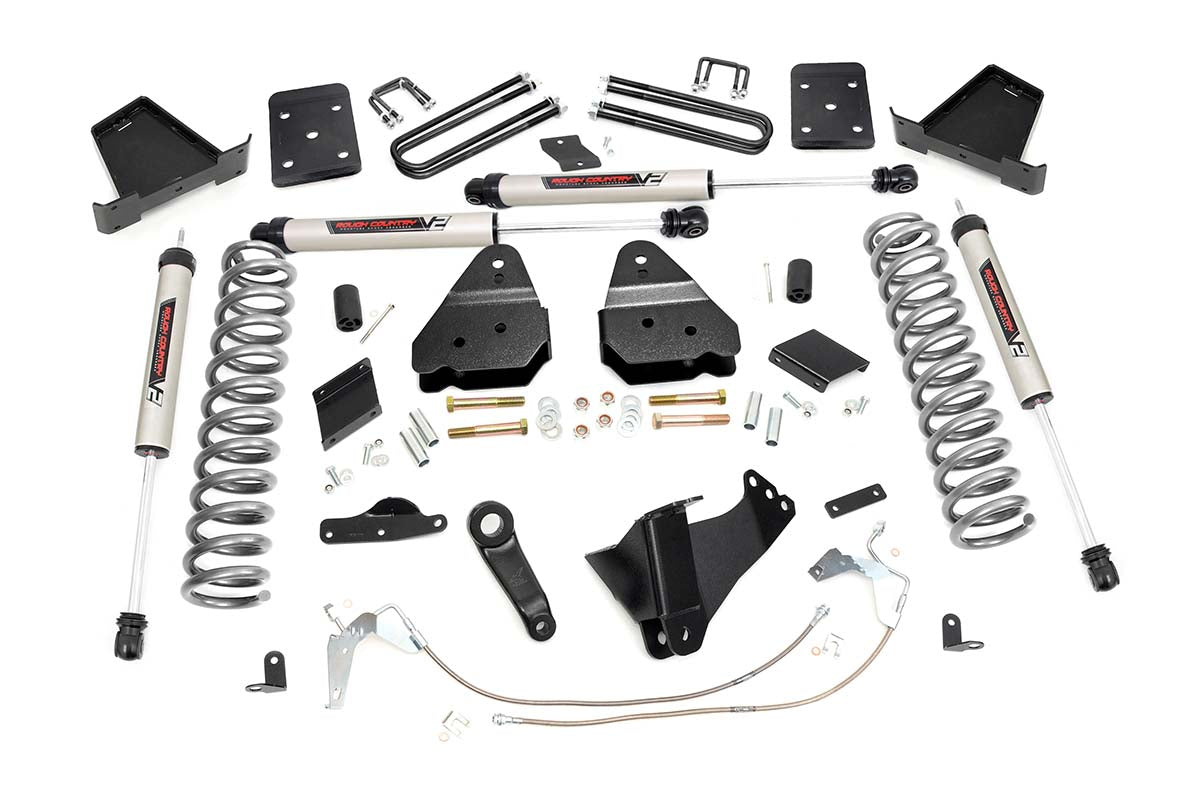 6 Inch Lift Kit | Diesel | OVLD | V2 | Ford F-250 Super Duty 4WD (2011-2014) - Susp Lift Kits 4wd