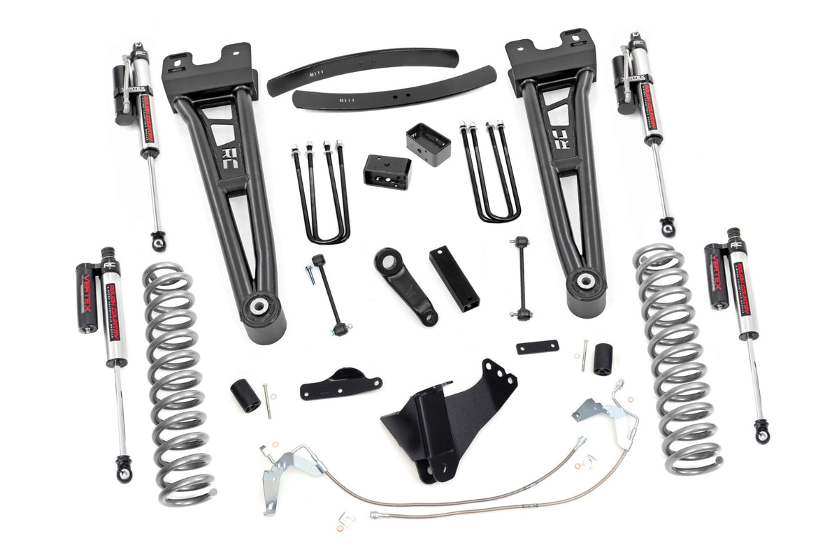 Rough Country 53850 6 Inch Lift Kit | Diesel | Radius Arm | Vertex | Ford F-250/F-350 Super Duty (08-10) - Image 1
