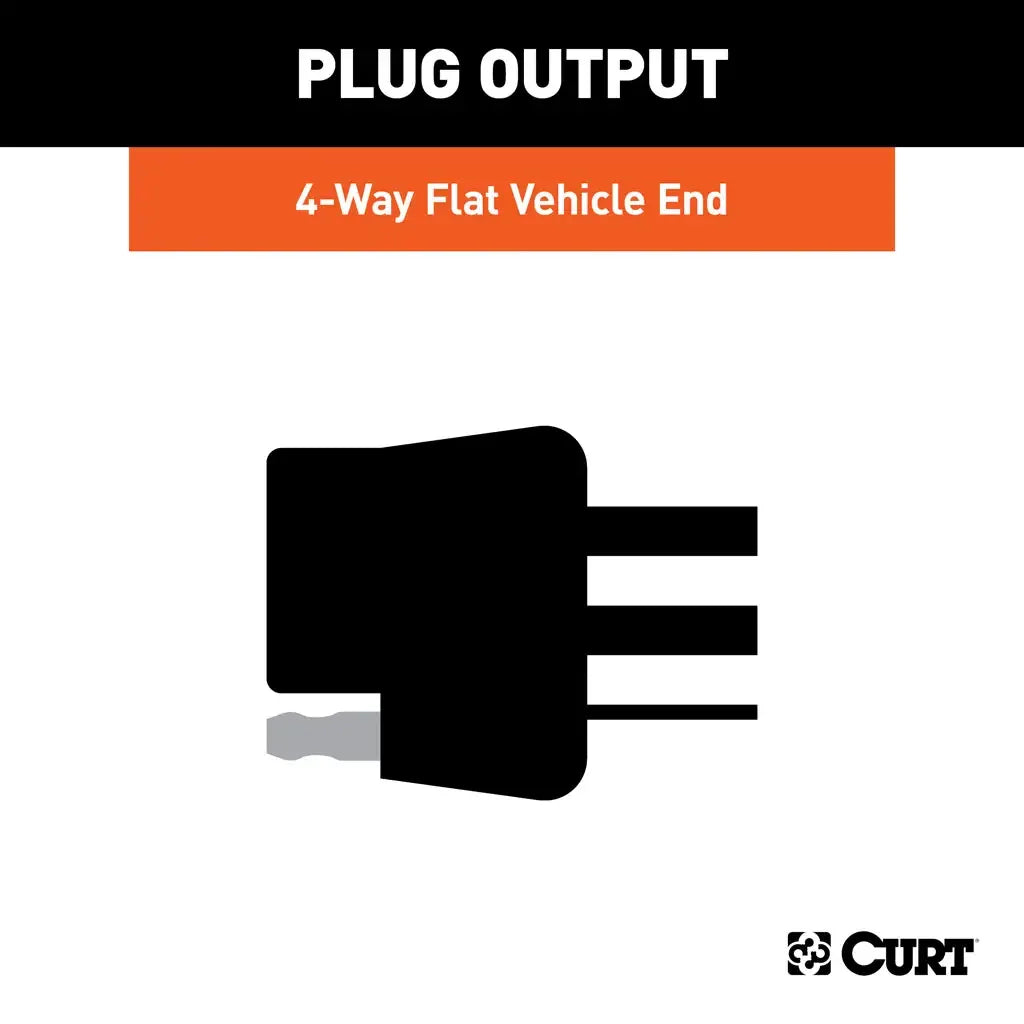 CURT 56574 Custom Wiring Harness - Angle 6