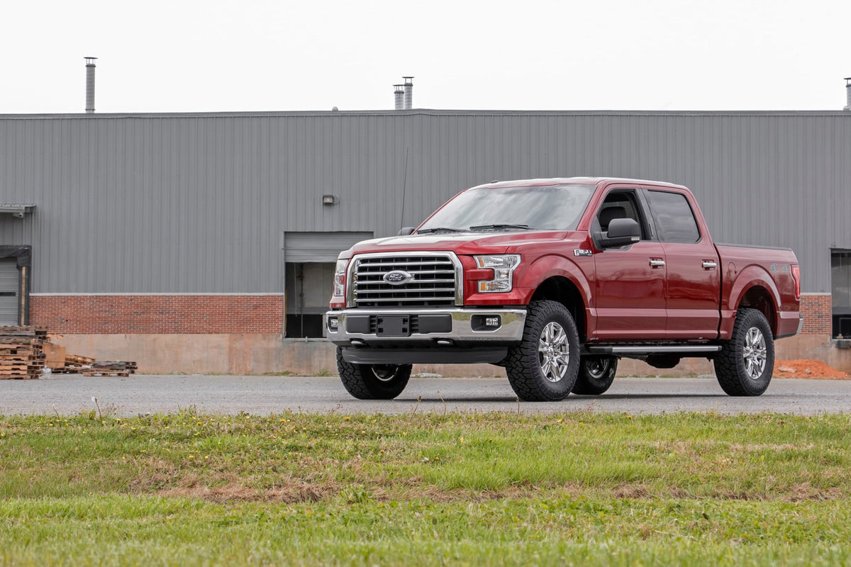 2 Inch Lift Kit | Alum Spacer | Ford F-150 2WD/4WD (2014-2020) - Leveling Kits (Image 2 of 6)