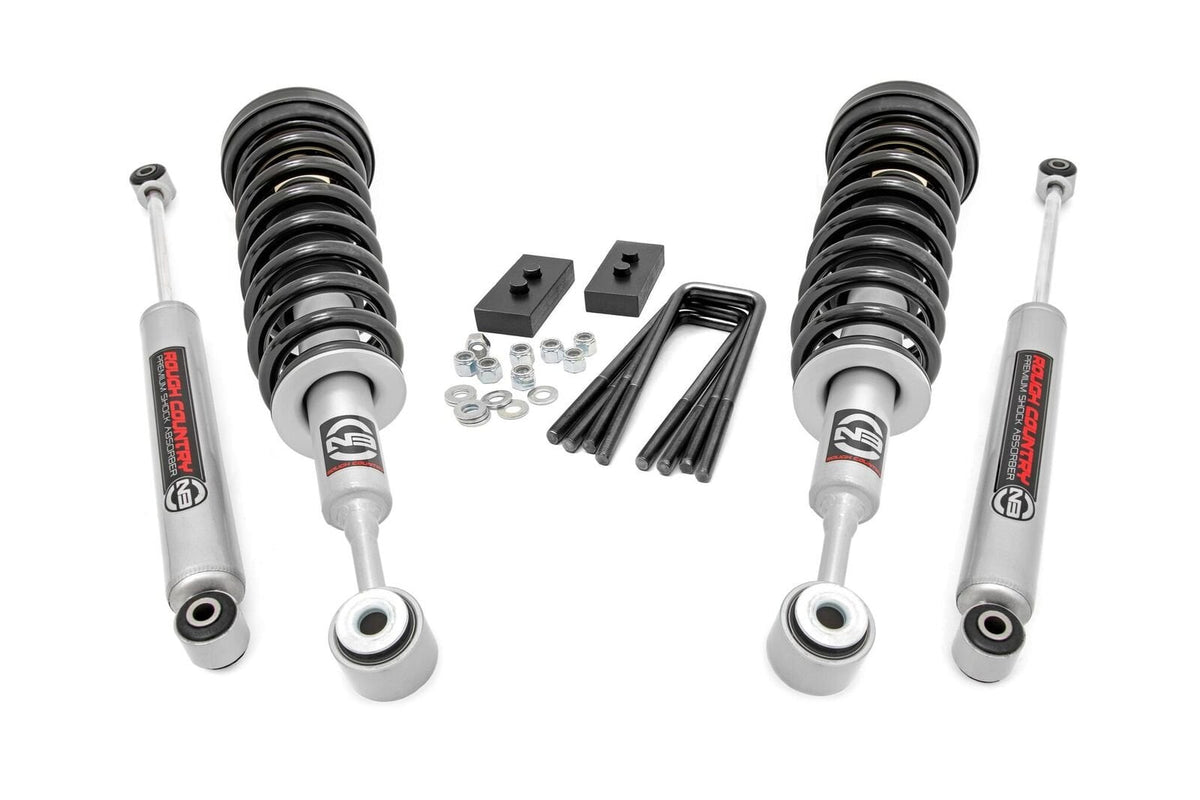 RC 2.5 Inch Lift Kit | N3 Struts/N3 | Ford F-150 4WD (2004-2008) (manufacturer page)