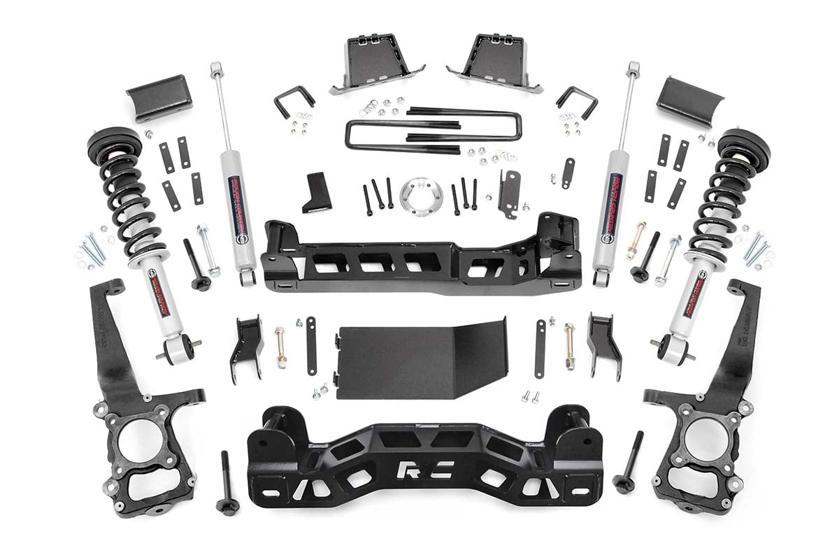 6 Inch Lift Kit | N3 Struts | Ford F-150 4WD (2014) - Susp Lift Kits 4wd (Image 2 of 6)