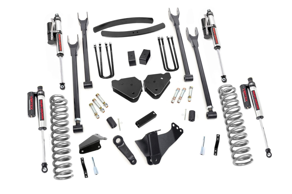 6 Inch Lift Kit | Diesel | 4 Link | Vertex | Ford F-250/F-350 Super Duty (05-07) - Vertex Kits