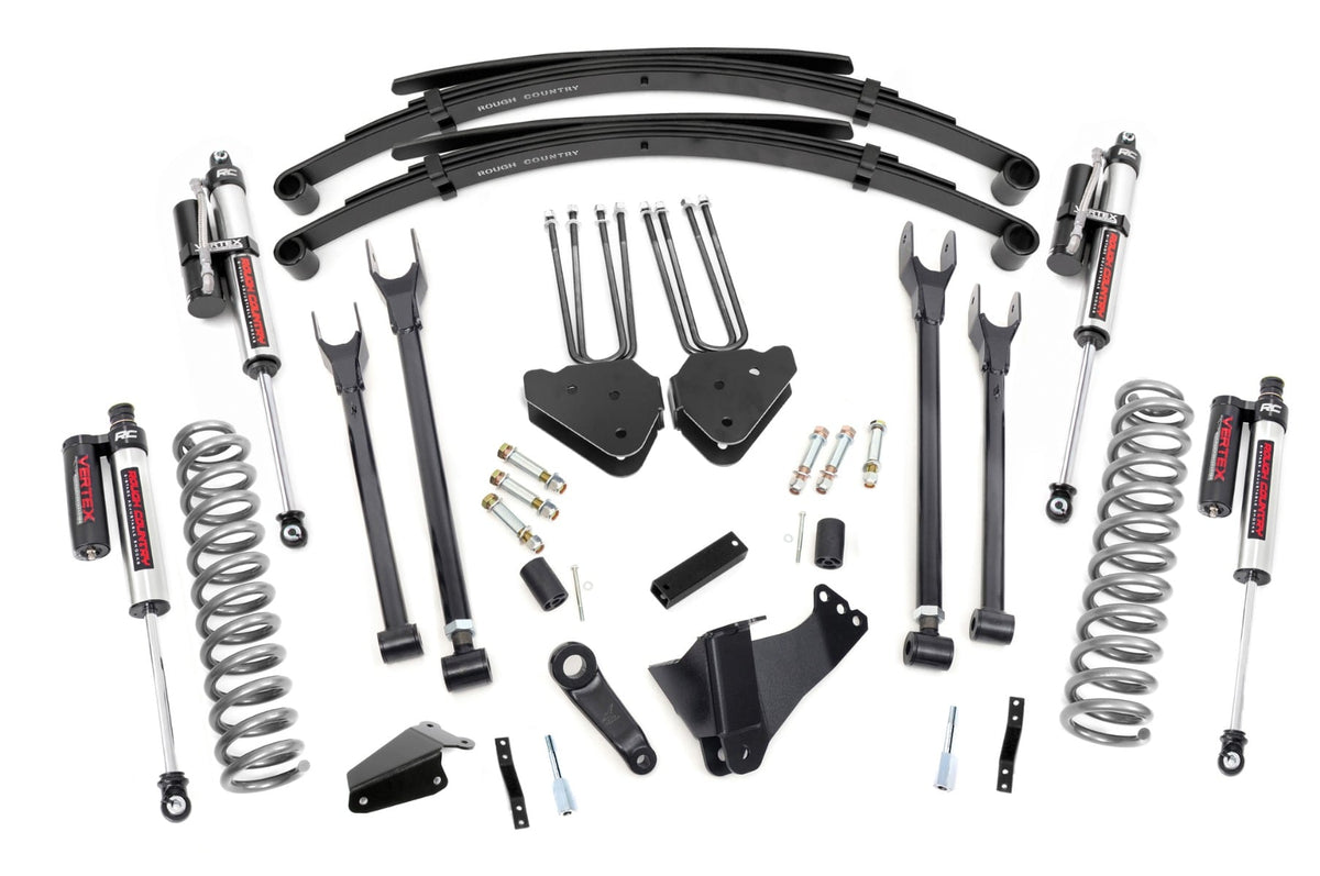 6 Inch Lift Kit | Gas | 4 Link | RR Spring | Vertex | Ford F-250/F-350 Super Duty (05-07) - Vertex Kits