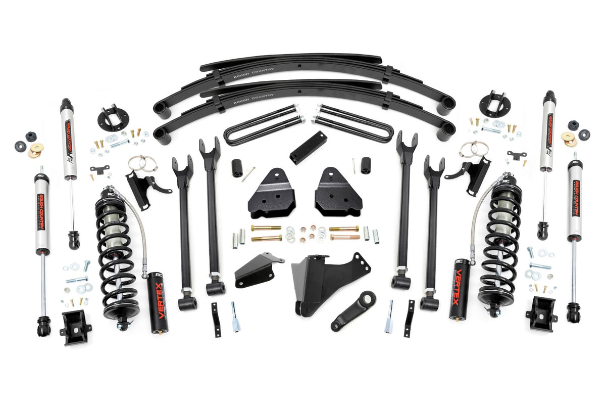 RC 6 Inch Lift Kit | Gas | 4 Link | RR Spring | C/O Vertex | Ford F-250/F-350 Super Duty (05-07) (manufacturer page)