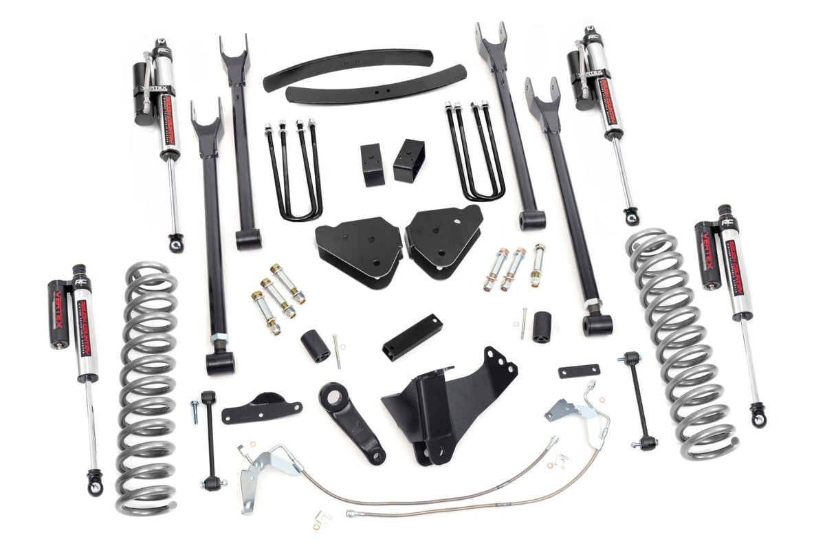 6 Inch Lift Kit | Gas | 4 Link | Vertex | Ford F-250/F-350 Super Duty (08-10) - Vertex Kits (Image 1 of 2)