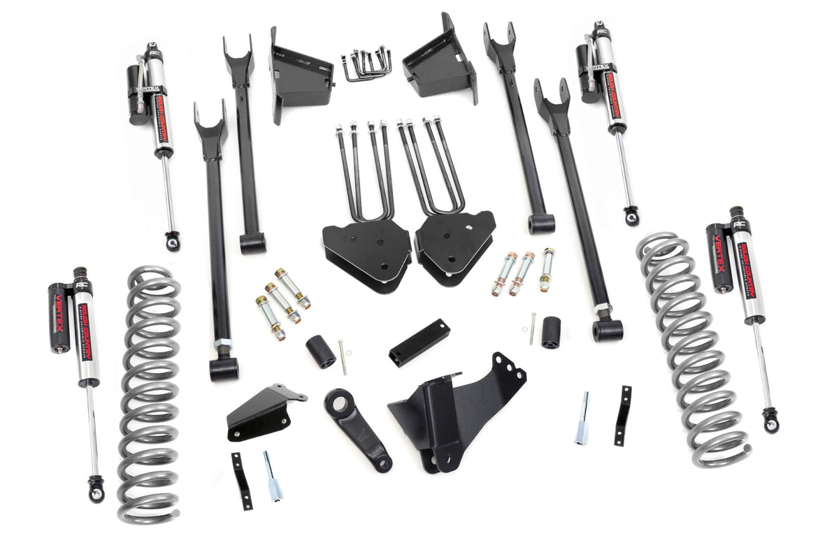 8 Inch Lift Kit | 4 Link | RR Blocks | Vertex | Ford F-250/F-350 Super Duty (05-07) - Vertex Kits