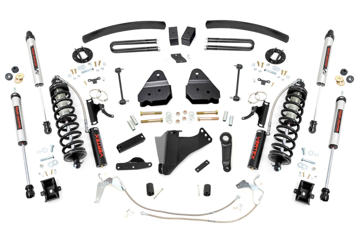 Rough Country 59758 6 Inch Lift Kit | Gas | C/O V2 | Ford F-250/F-350 Super Duty 4WD (08-10) - Image 1