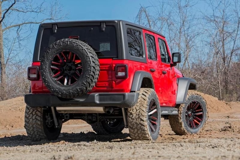 RC 3.5 Inch Lift Kit | C/A Drop | FR D/S | M1R | Jeep Wrangler Unlimited Rubicon (18-23) (manufacturer page)