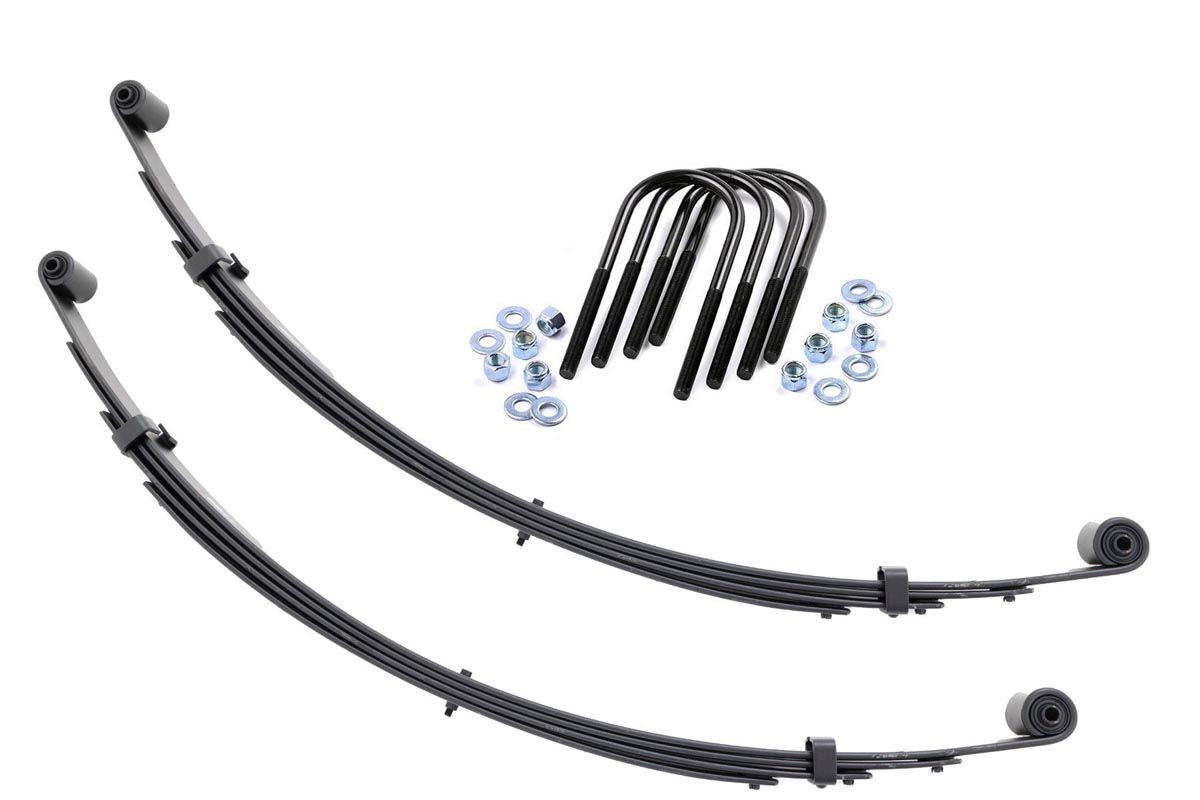 Rough Country 8032Kit Rear Leaf Springs | 3" Lift | Pair | Ford Explorer 4WD (1991-1994) - Image 1