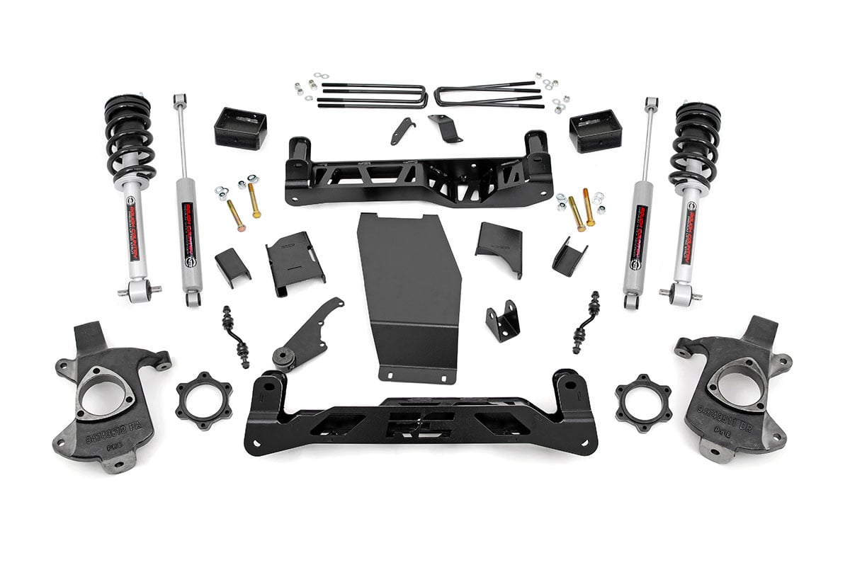 5 Inch Lift Kit | Cast Steel | N3 Struts | Chevy/GMC 1500 (14-18 & Classic) - Susp Lift Kits 4wd (Image 2 of 4)