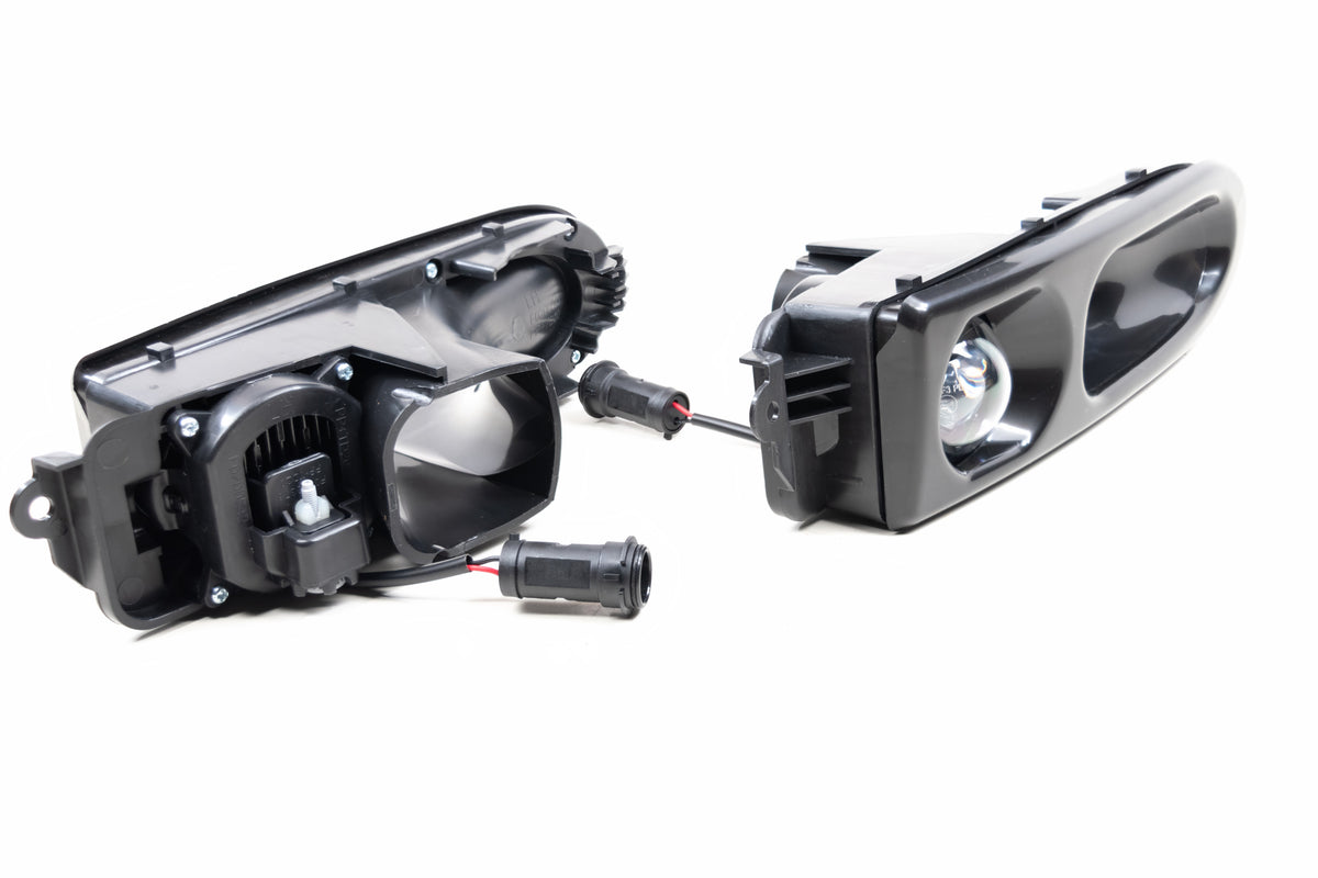 XB LED Fogs: Porsche 993 (Paintable / Set) - Fog Lights (Image 4 of 6)