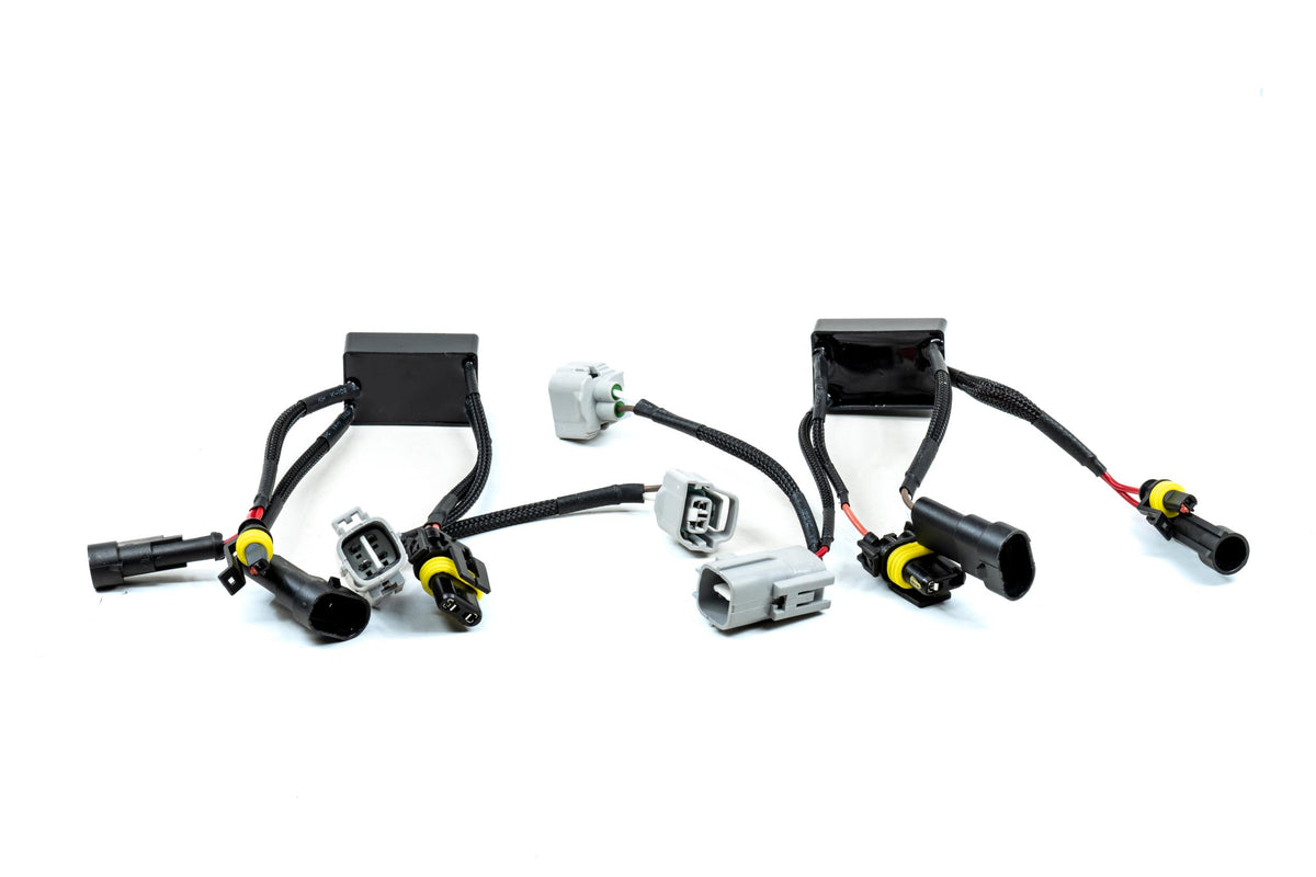 XB Adapters: Toyota 4Runner XB 2021-2024 OE LED Low / LED High (Set) - Relay Harnesses (Image 1 of 2)