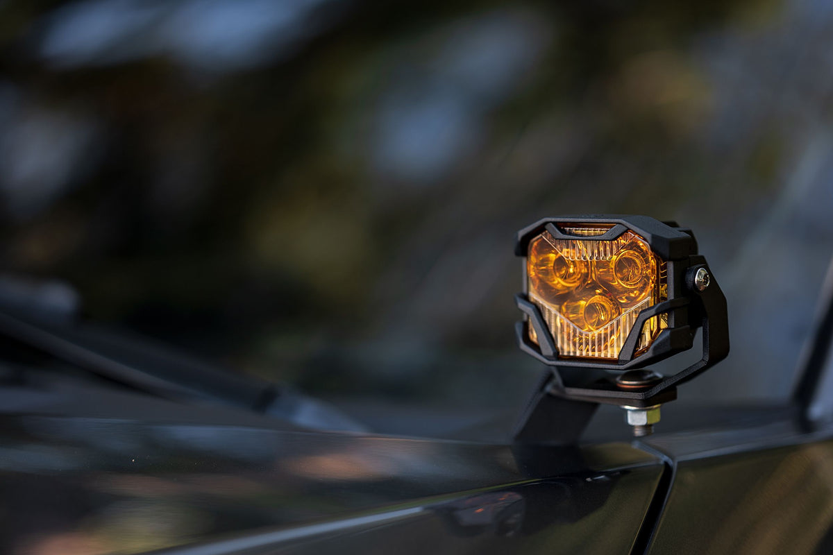 Morimoto Ditch Light Brackets: Tundra (07-13 / Set) - Off Road - Veh. Spec (Image 3 of 4)