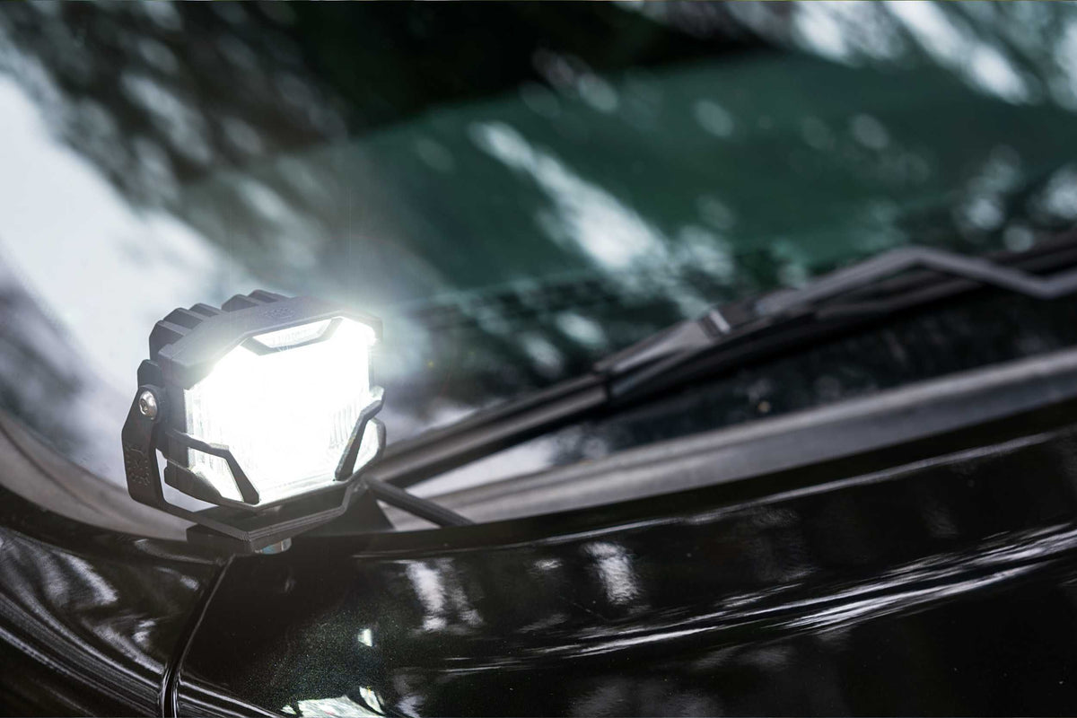 Morimoto Ditch Light Brackets: Silverado/Sierra (07-13 / Set) - Off Road - Veh. Spec (Image 4 of 4)