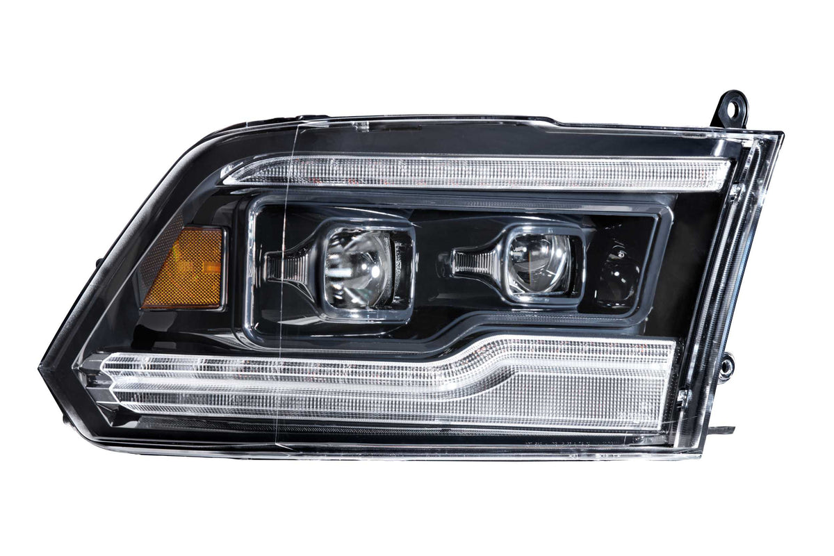 XB LED Headlights: Dodge Ram (09-18 / Amber DRL / Set) - Headlights (Image 2 of 6)