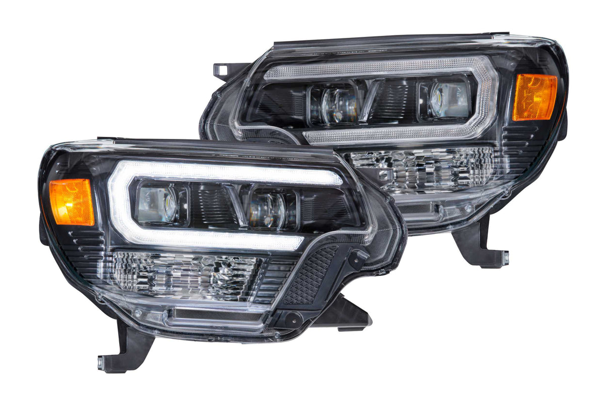 XB Hybrid LED Headlights: Toyota Tacoma (12-15 / White DRL / Set) - Headlights (Image 1 of 6)